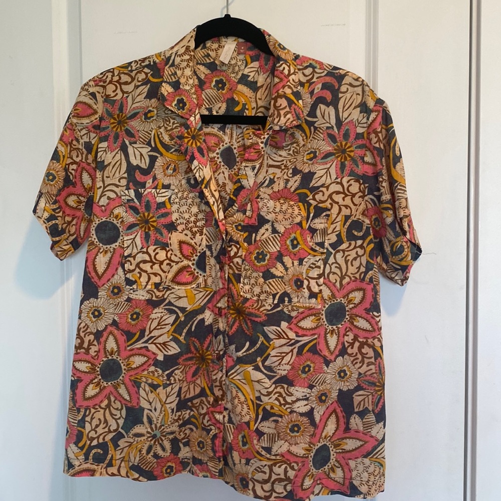 Anthropologie Pilcro brand button down